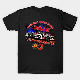 NASCAR Dale Earnhardt's 3 Chevrolet Monte Carlo US Racing Car T-Shirt